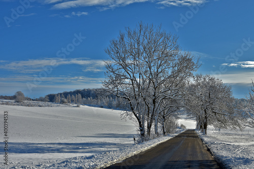 Winterlandschaft auf der Schwäbischen Alb