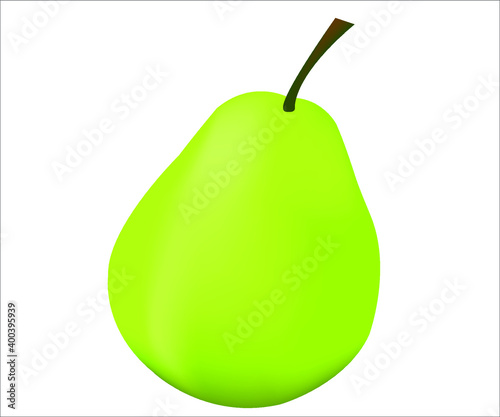 A delicious pear.