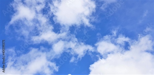 Texture image background - Blue sky and clouds scene