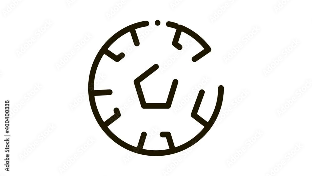 Football Playing Ball Icon Animation. black Football Playing Ball animated icon on white background Football Playing Ball Icon Animation. black Football Playing Ball animated icon on white background