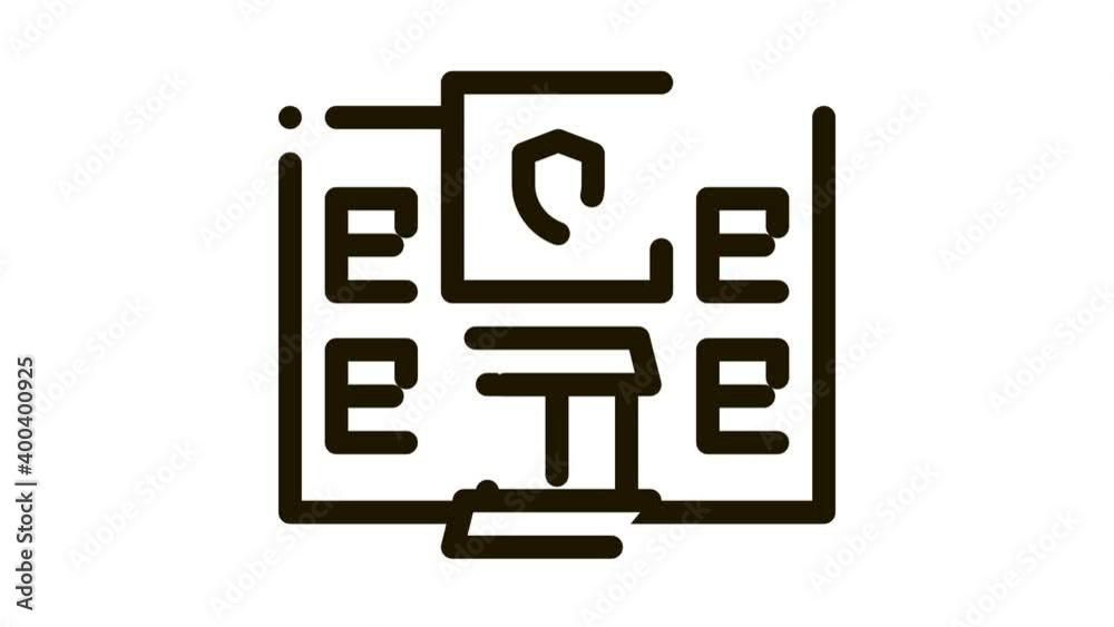 Police Department Build Icon Animation. black Police Department Build animated icon on white background Police Department Build Icon Animation. black Police Department Build animated icon on white background