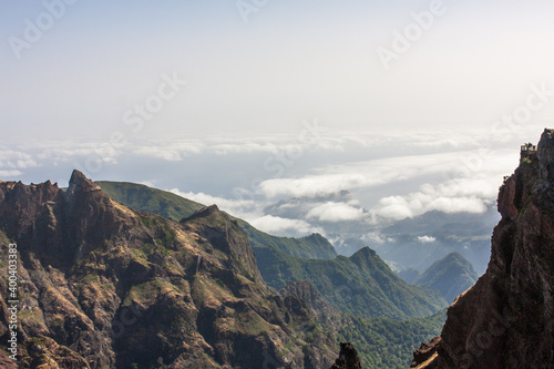 Berglandschaft auf Madeira