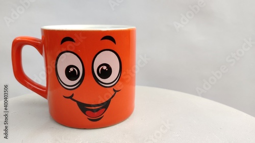 Orange Smiley Coffee mug