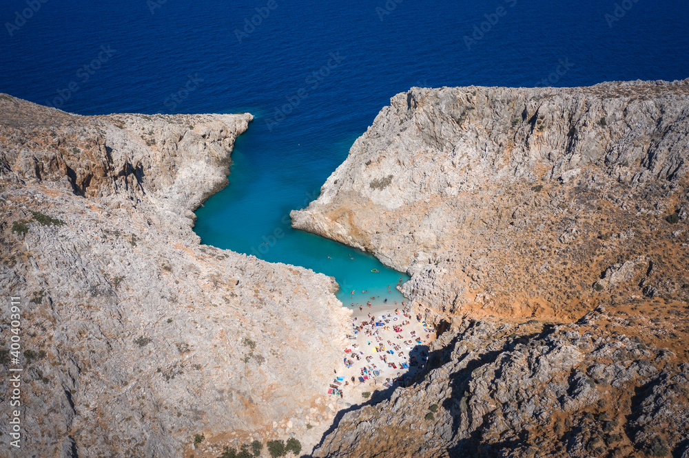 Seitan Limania beach, Akrotiri, Crete