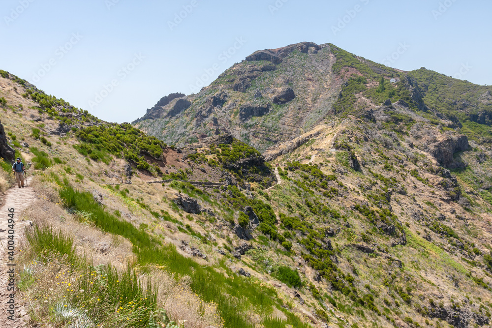 Naklejka premium Berglandschaft auf Madeira