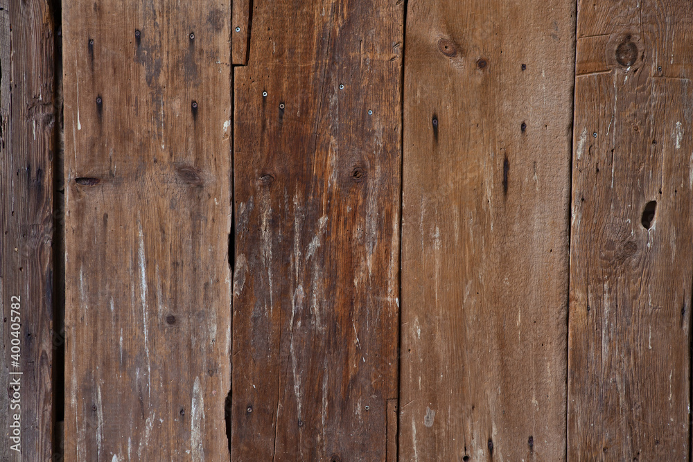 Vintage rustic wooden planks background