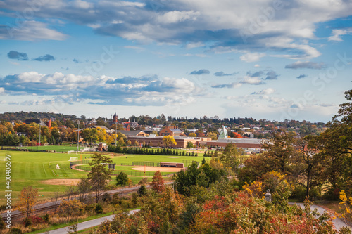 Town of Gettysburg and Gettysburg College in Pennsylvania photo