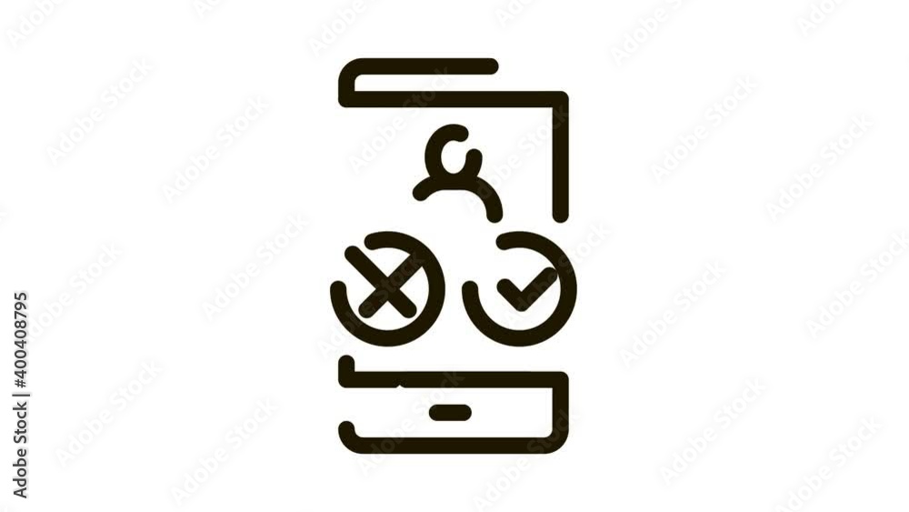 Phone Call Icon Animation. black Phone Call animated icon on white background Phone Call Icon Animation. black Phone Call animated icon on white background