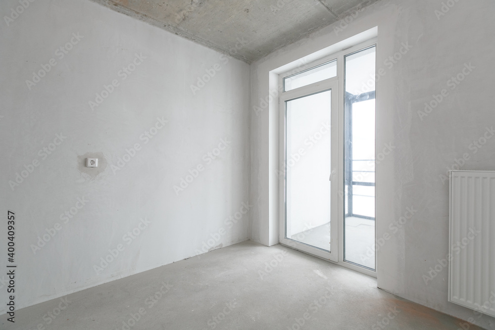 new apartment in a new building without finishing new apartment in a new building without finishing