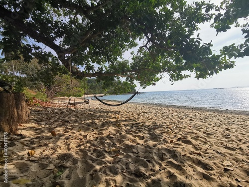 Hammock on the beach