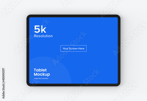 Tablet Mockup | Fully Editable File, Replaceable Screen, Separated Shadow and Background