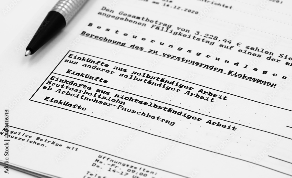 Besteuerungsgrundlage Besteuerungsgrundlage