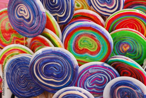 primer plano de dulces, colorido photo