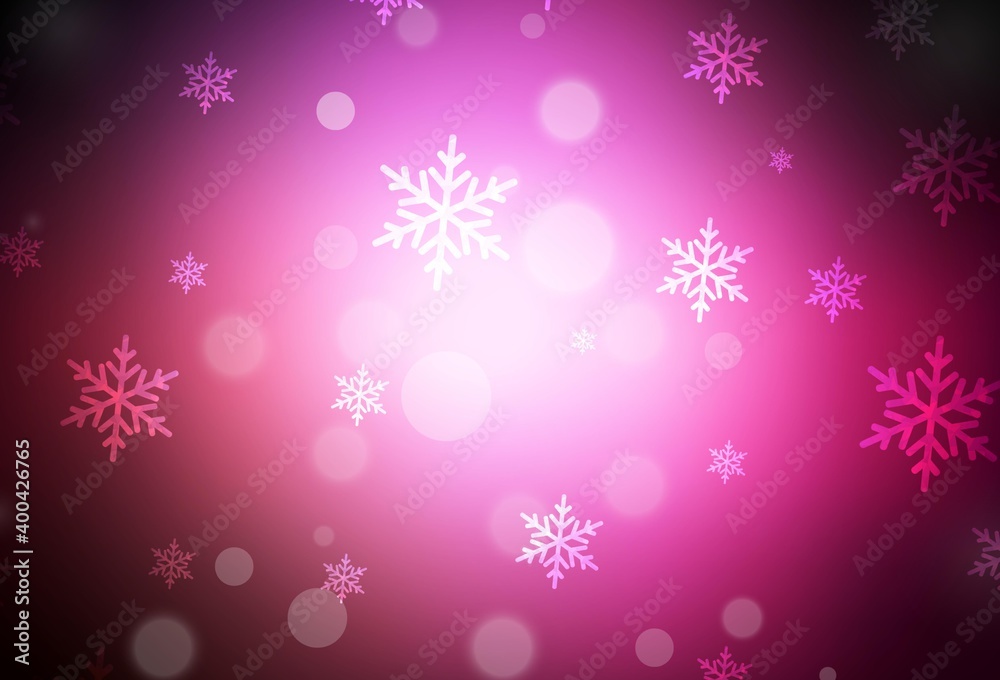 Dark Pink vector texture in birthday style. Dark Pink vector texture in birthday style.