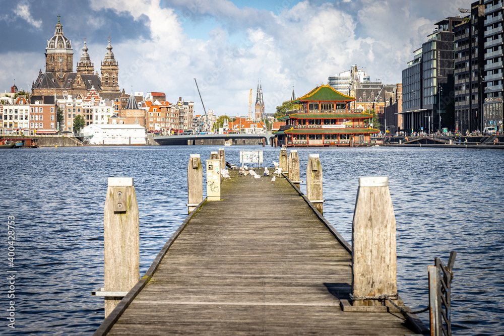 pier / dock in Amsterdam 
