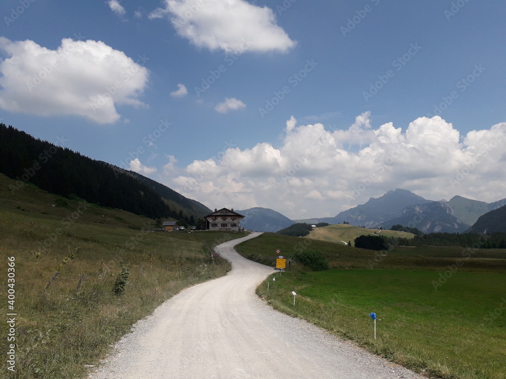 Fototapeta premium road to the mountains