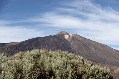 landscape with sky and clouds Teide Tenerife