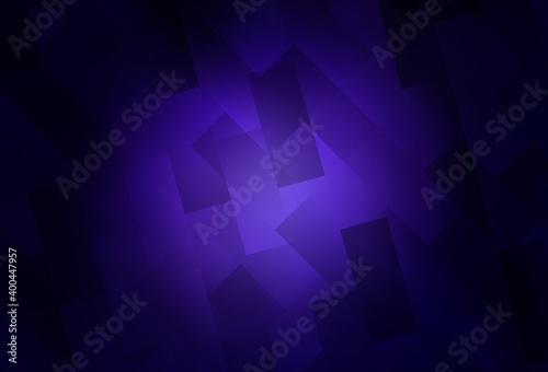 Dark Purple vector template with rhombus. © smaria2015