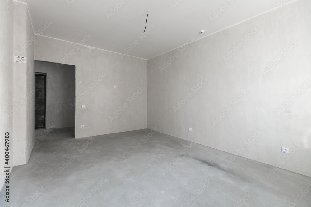 Obraz premium new apartment without finishing