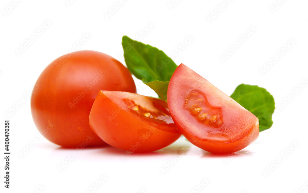 cherry tomatoes isolated on white background cherry tomatoes isolated on white background