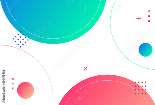 Minimalist modern background, gradation, abstract illustration, white, perfect design for your business. dynamic shape composition. ep 10