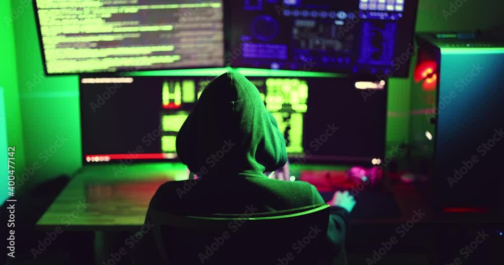 Cyber-attacks hacker on dark web fraud cyber passwords code malware hacking servers attack firewall phishing credit cards. Surveillance privacy GDPR concept security internet technology cyber crime