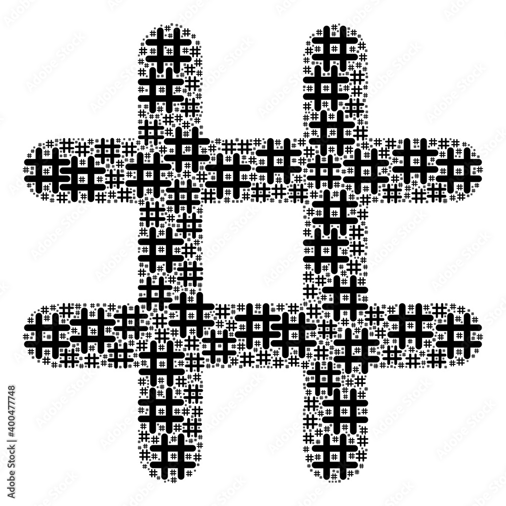 Obraz premium Repeating collage of prison. Flat vector prison collage is composed from repeating itself prison items.