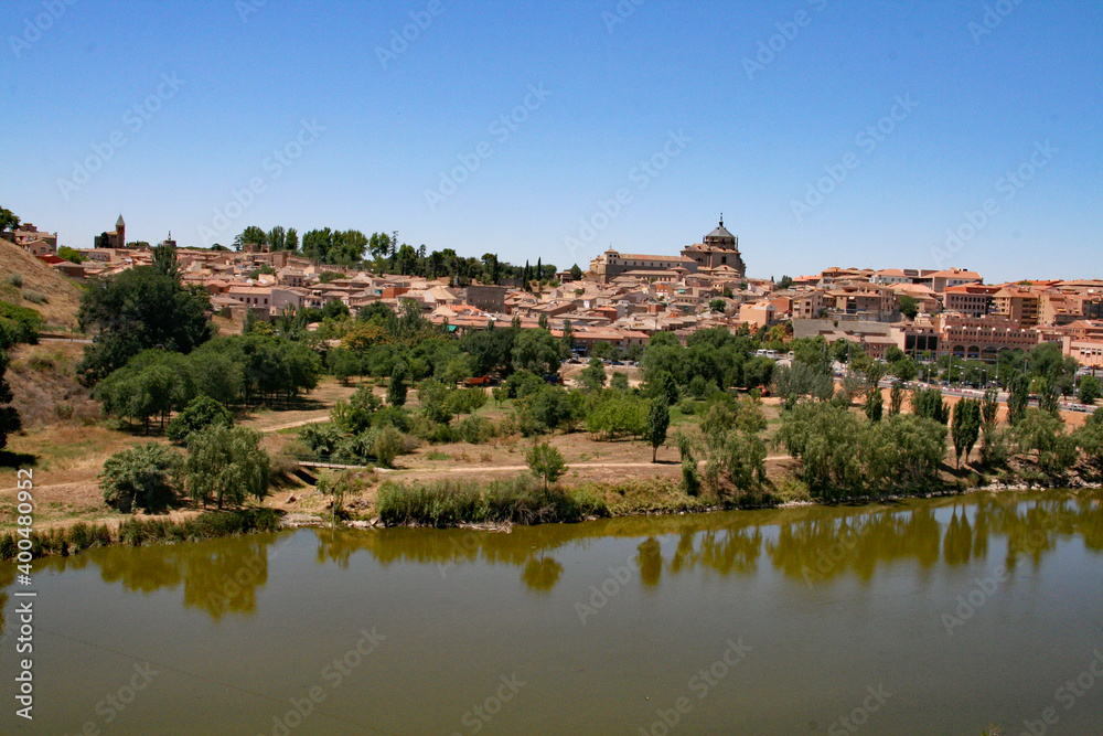 view on Toledo and the Tagus River