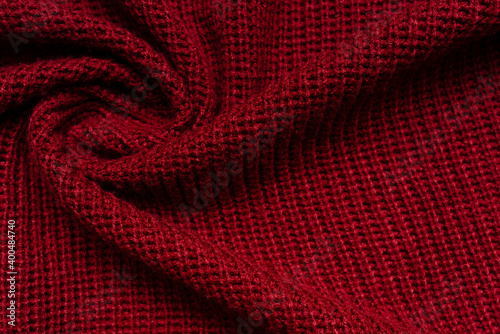 Wallpaper Mural Red sweater fabric texture Torontodigital.ca