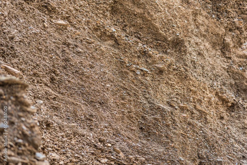 Frost weathering consists of frost shattering, frost wedging & cryofracturing of shale