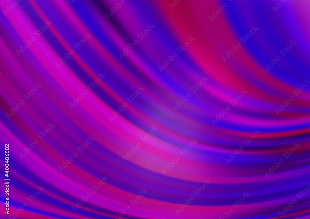 Fototapeta premium Light Purple vector pattern with lamp shapes.