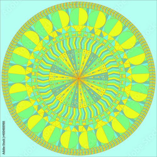 lemon ornamental sunny plate