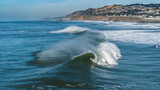 Ocean waves and Coastline at Pacifica California