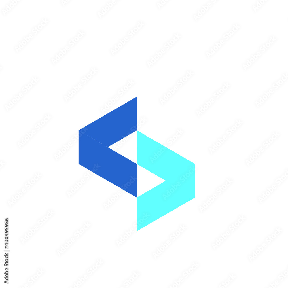 letter S modern logo letter S modern logo
