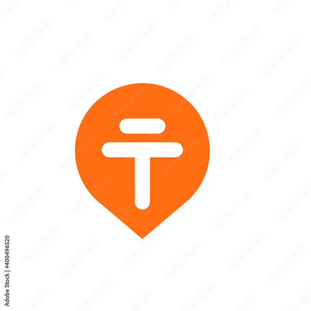 T pin local logo