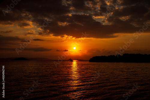 Komodo Sunset.