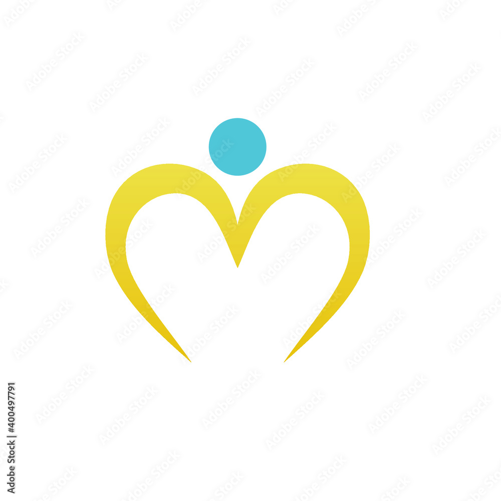 People Heart Logo Design People Heart Logo Design