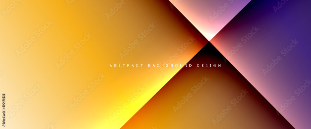 Fluid gradients with dynamic diagonal lines abstract background. Bright colors with dynamic light and shadow effects. Vector wallpaper or poster