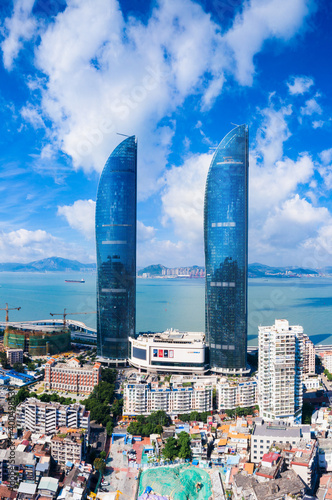 Photography Coastal scenery of Xiamen City, Fujian Province, China