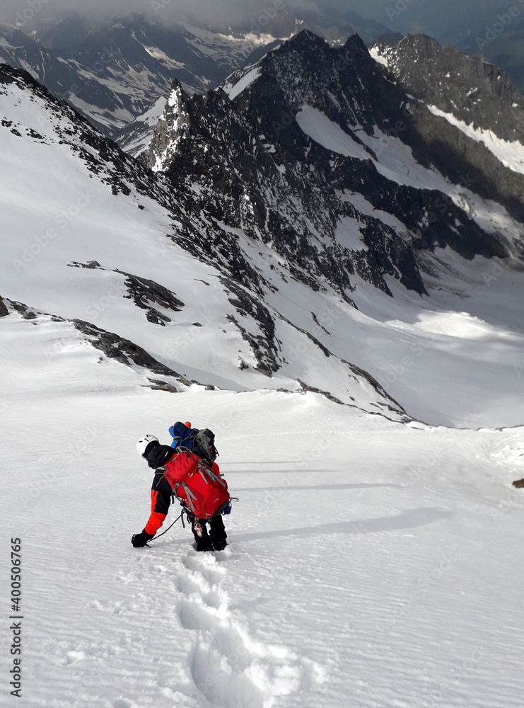 Alpinismo - ghiacciaio