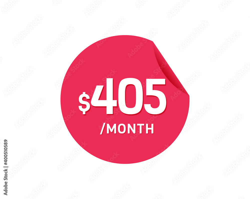 $405 Dollar Month. 405 USD Monthly sticker $405 Dollar Month. 405 USD Monthly sticker