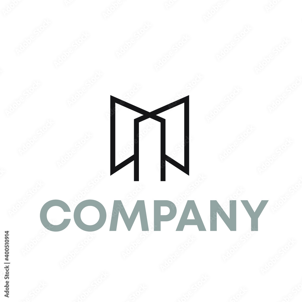 building interiors logo design vector sign building interiors logo design vector sign