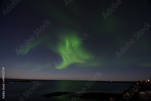 Northern lights aurora borealis © Stanislav