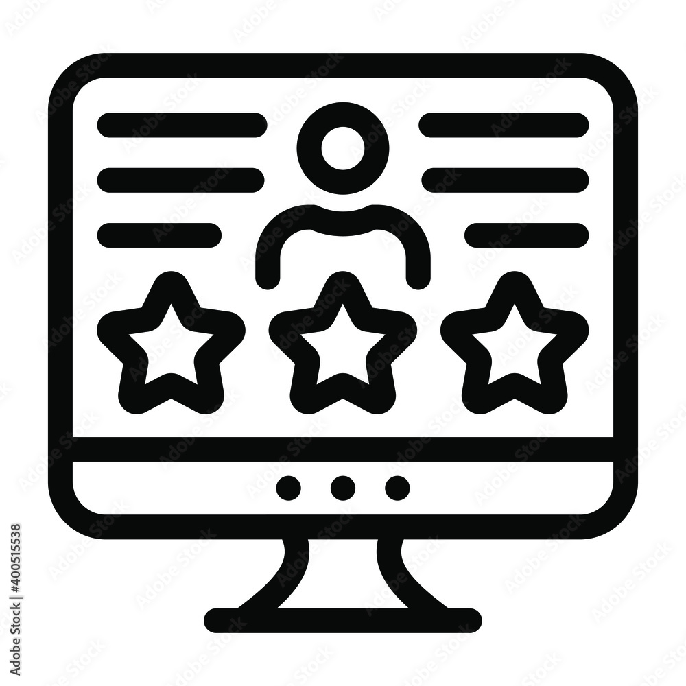 User feedback solid icon, editable design
User feedback solid icon, editable design