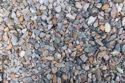 stone gravel floor texture.