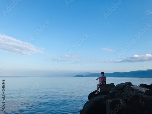 fishing on the lake