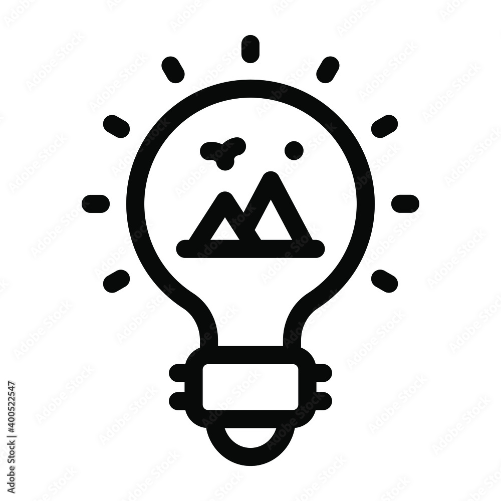 Design idea icon of solid design
Design idea icon of solid design