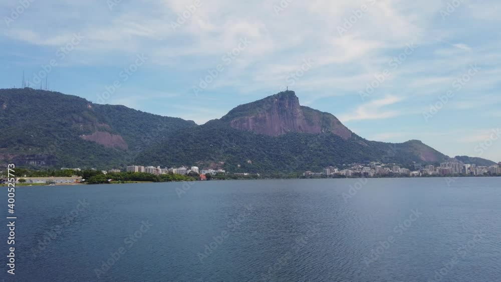 view of Rodrigo de Freitas Lagoon in Rio de Janeiro Brazil. view of Rodrigo de Freitas Lagoon in Rio de Janeiro Brazil.