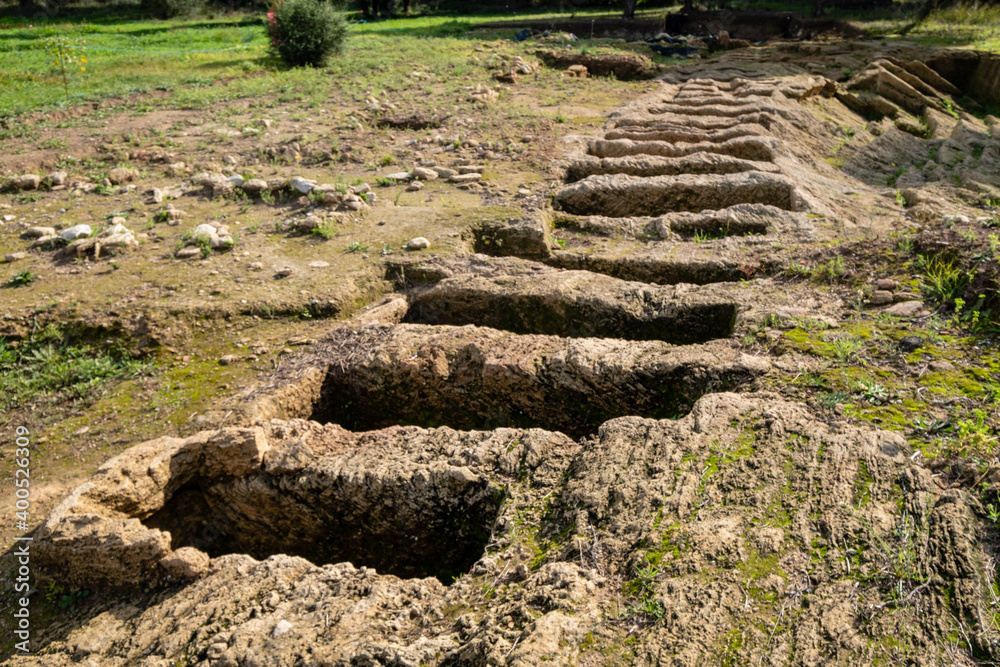 necropolis of Can Fanals, Roman city of Pollentia, Alcudia, Mallorca, Balearic Islands, Spain