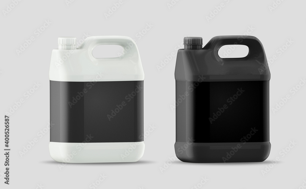 Gallon mockup design 3D rendering Gallon mockup design 3D rendering